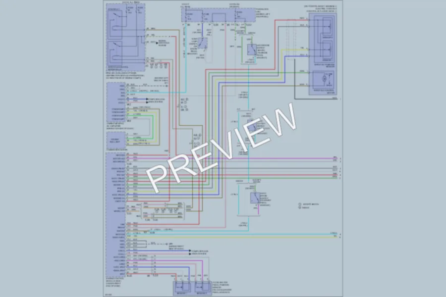 2012 Infiniti G25 Cruise Control wiring diagram preview