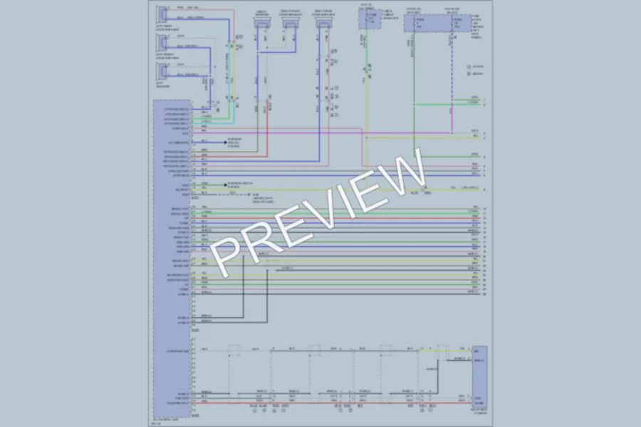 2012 Infiniti G25 Radio wiring diagram preview