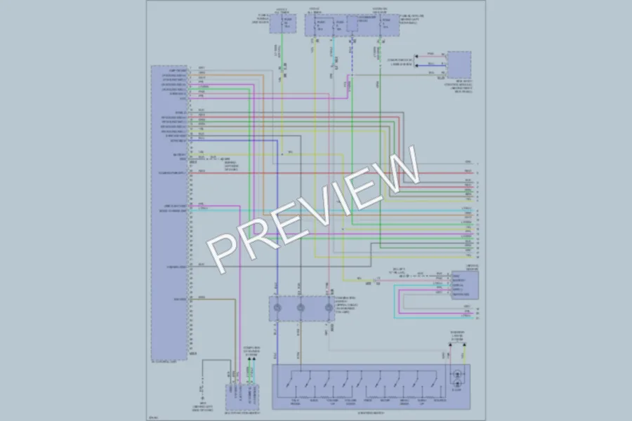 2012 Infiniti G25x Navigation wiring diagram preview