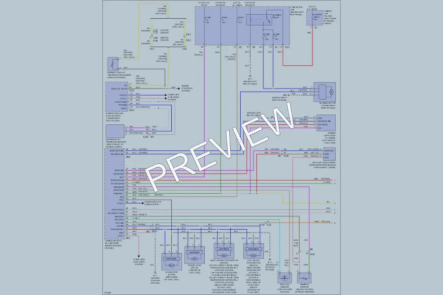 2012 Infiniti G37 Air Conditioning wiring diagram preview