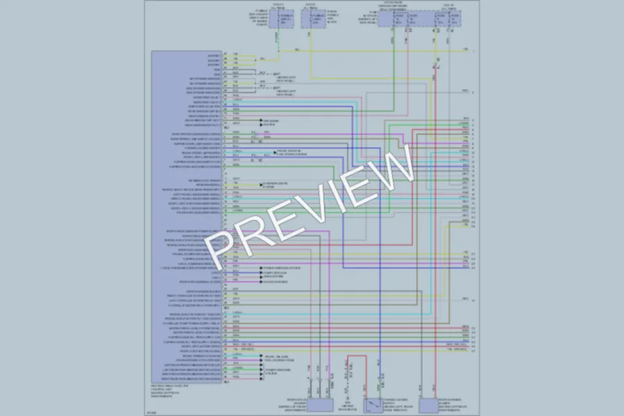 2012 Infiniti G37x Power Top Sunroof wiring diagram preview
