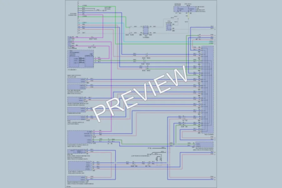 2012 Infiniti M35h Computer Data Lines wiring diagram preview