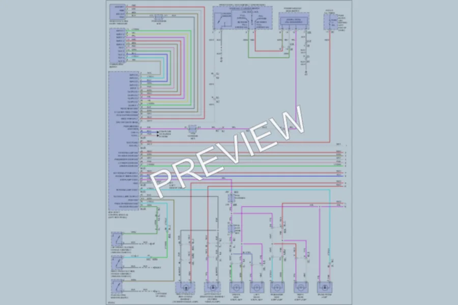 2012 Infiniti M35h Interior Lights wiring diagram preview