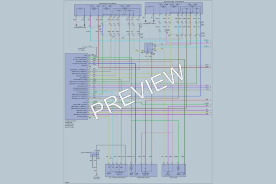 2012 Infiniti M35h Memory Systems wiring diagram preview