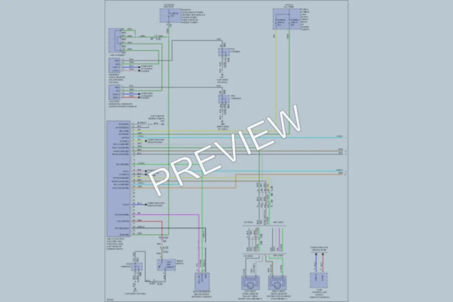 2012 Infiniti M37 Anti Lock Brakes wiring diagram preview