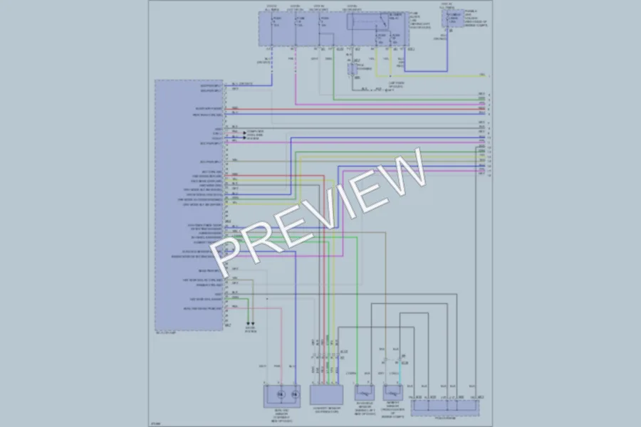 2012 Infiniti M56x Air Conditioning wiring diagram preview