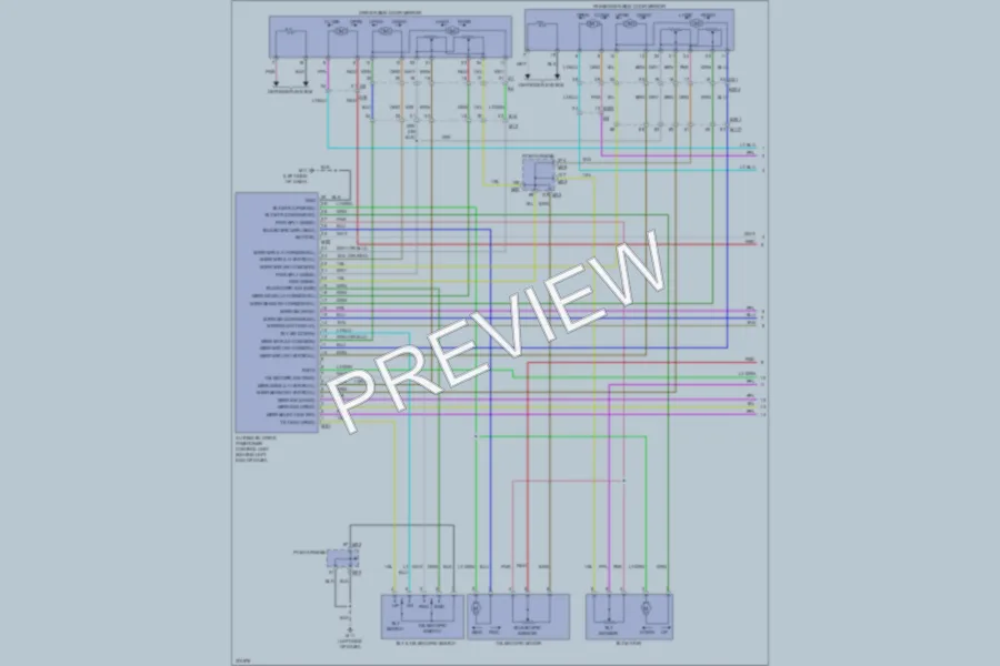 2012 Infiniti M56x Memory Systems wiring diagram preview