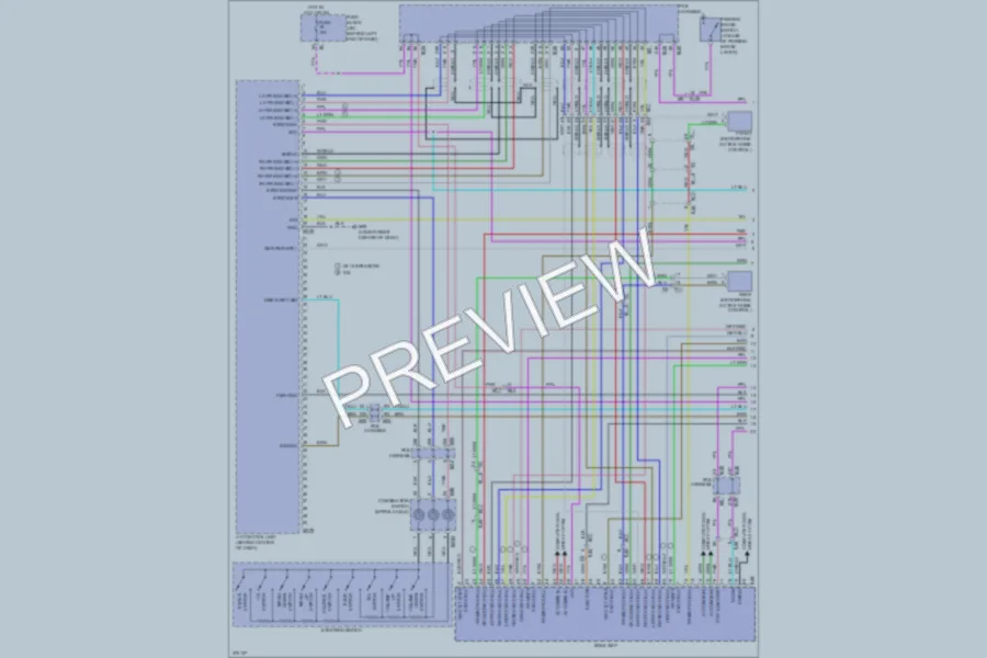 2012 Infiniti M56x Radio wiring diagram preview