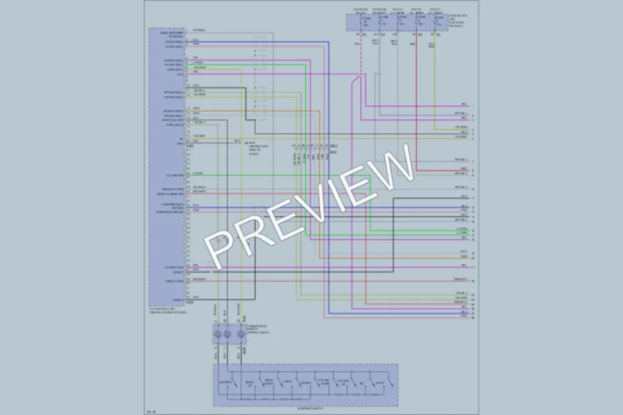 2012 Infiniti QX56 Radio wiring diagram preview