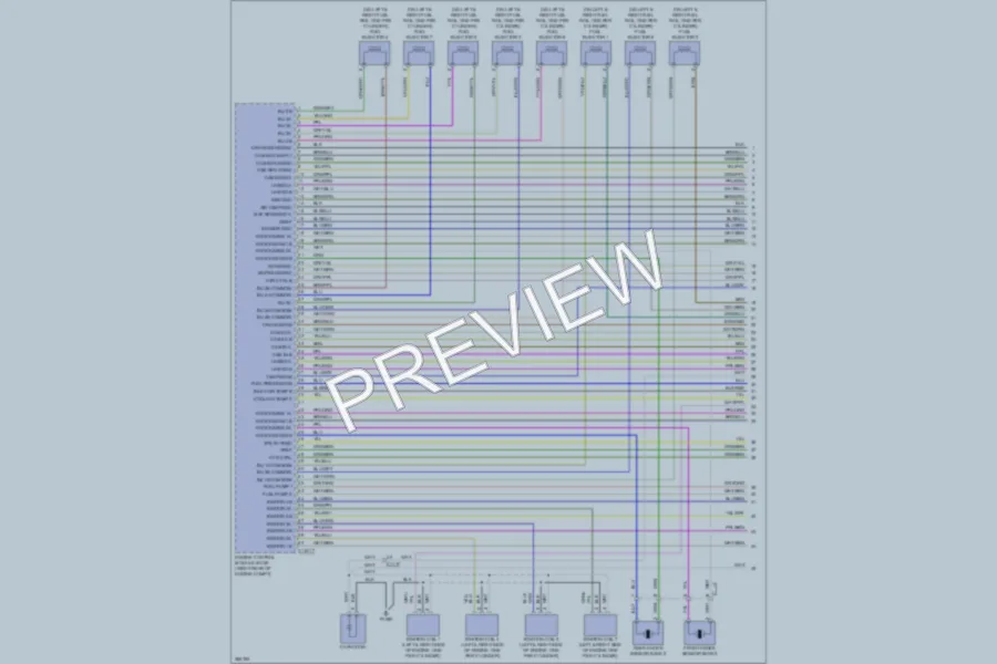 2012 Jaguar XF Engine Performance wiring diagram preview