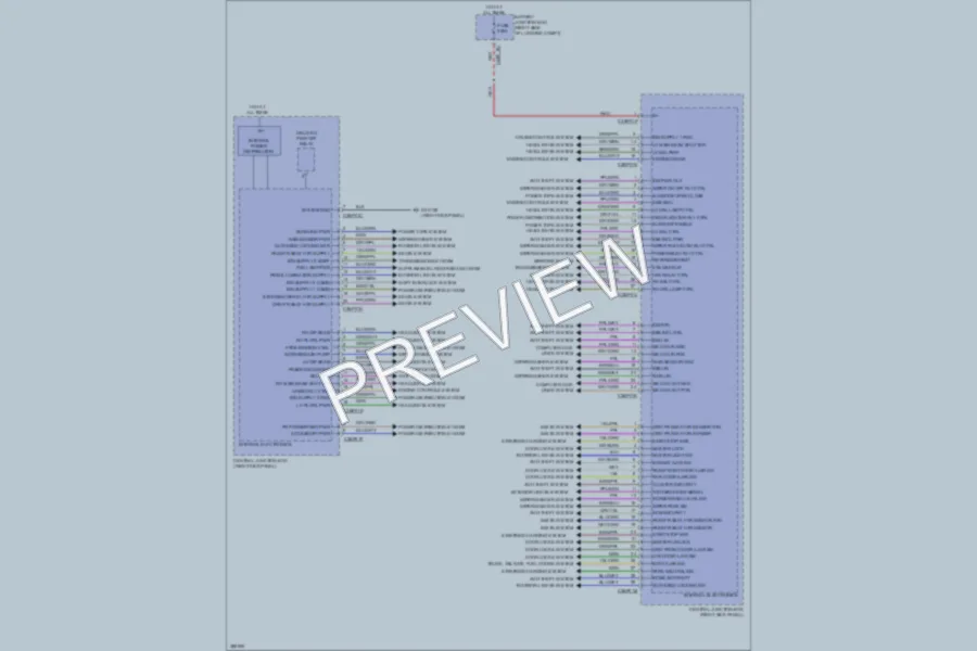 2012 Jaguar XFR Body Control Modules wiring diagram preview