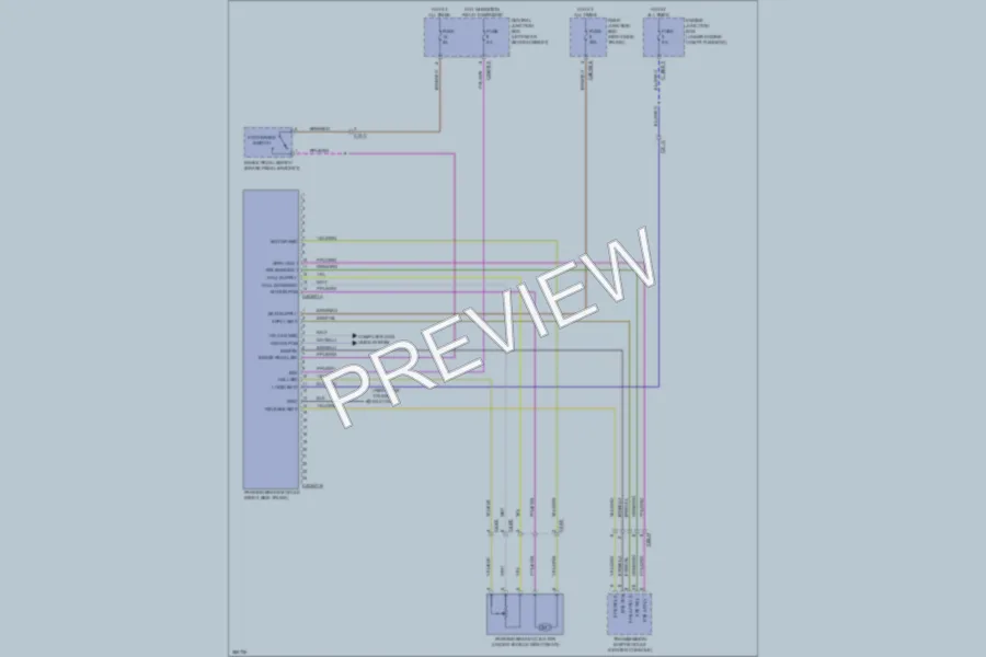 2012 Jaguar XJLSupersport Shift Interlock wiring diagram preview