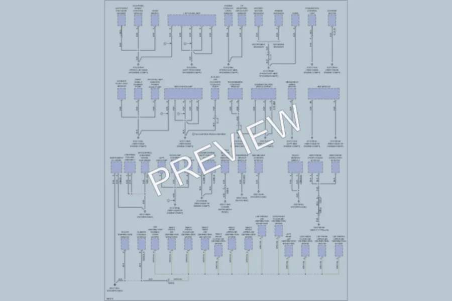 2012 Jaguar XJSupersport Ground Distribution wiring diagram preview