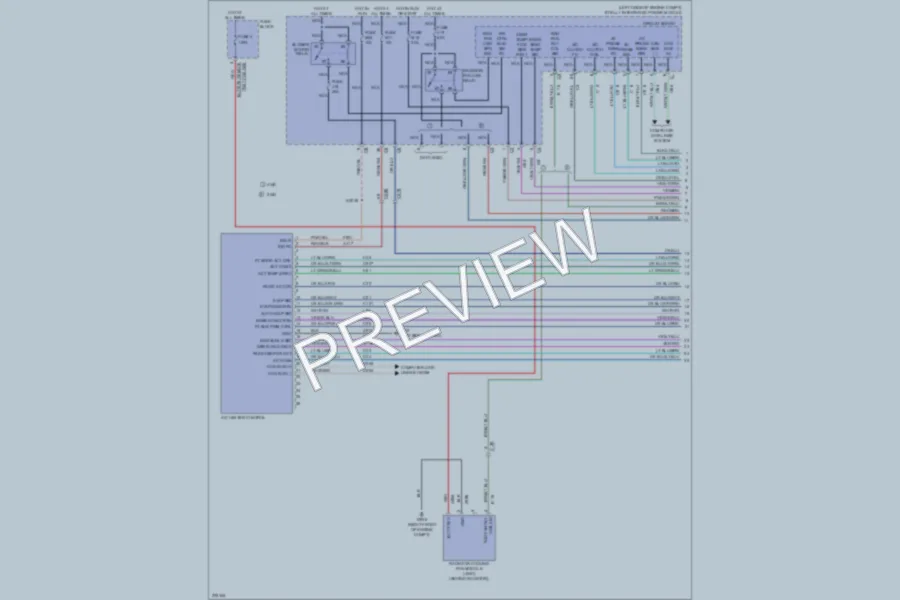 2012 Jeep GrandCherokee Air Conditioning wiring diagram preview