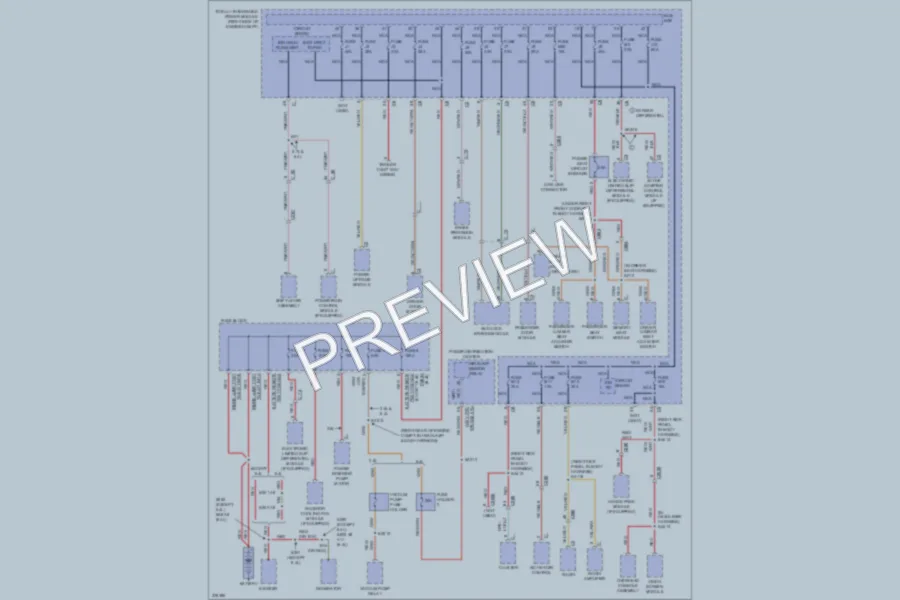 2012 Jeep GrandCherokee Power Distribution wiring diagram preview