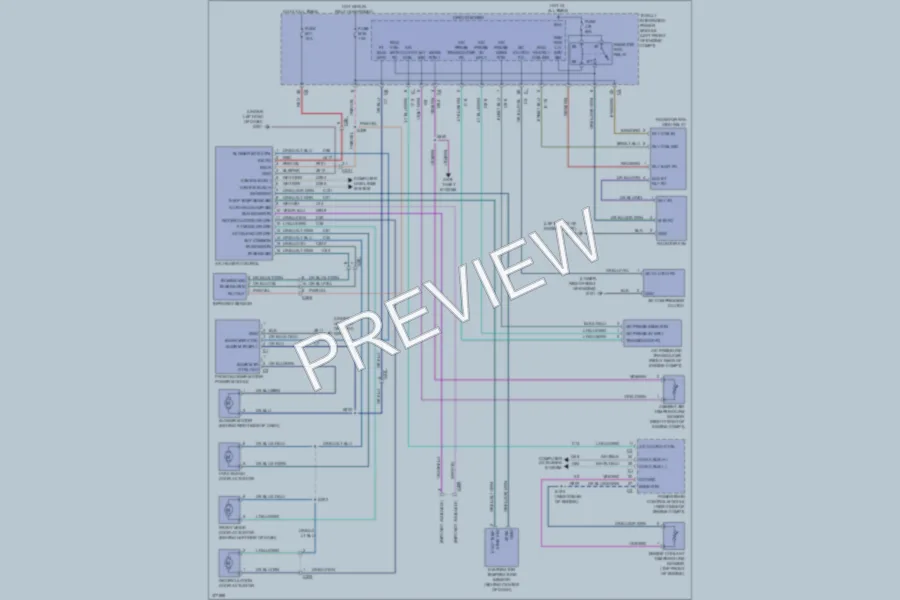2012 Jeep Liberty Air Conditioning wiring diagram preview