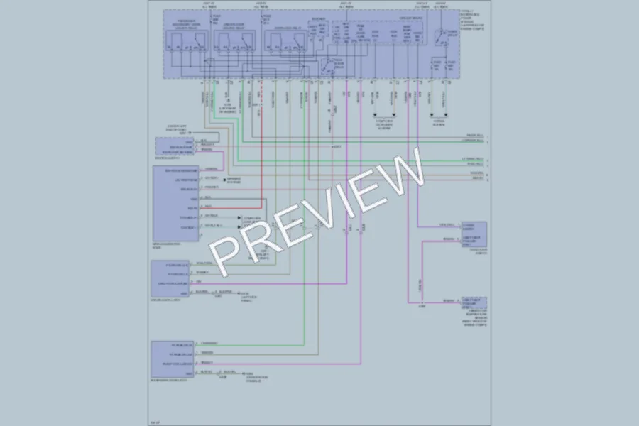 2012 Jeep Liberty Anti Theft wiring diagram preview