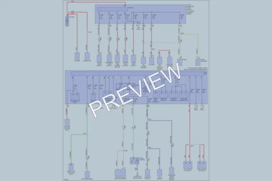 2012 Jeep Liberty Power Distribution wiring diagram preview