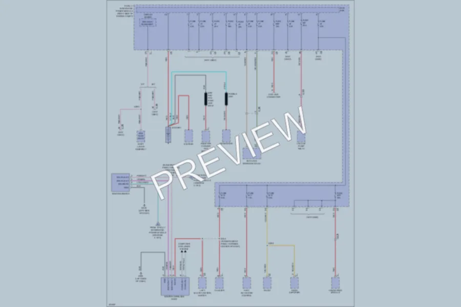 2012 Jeep Wrangler Power Distribution wiring diagram preview