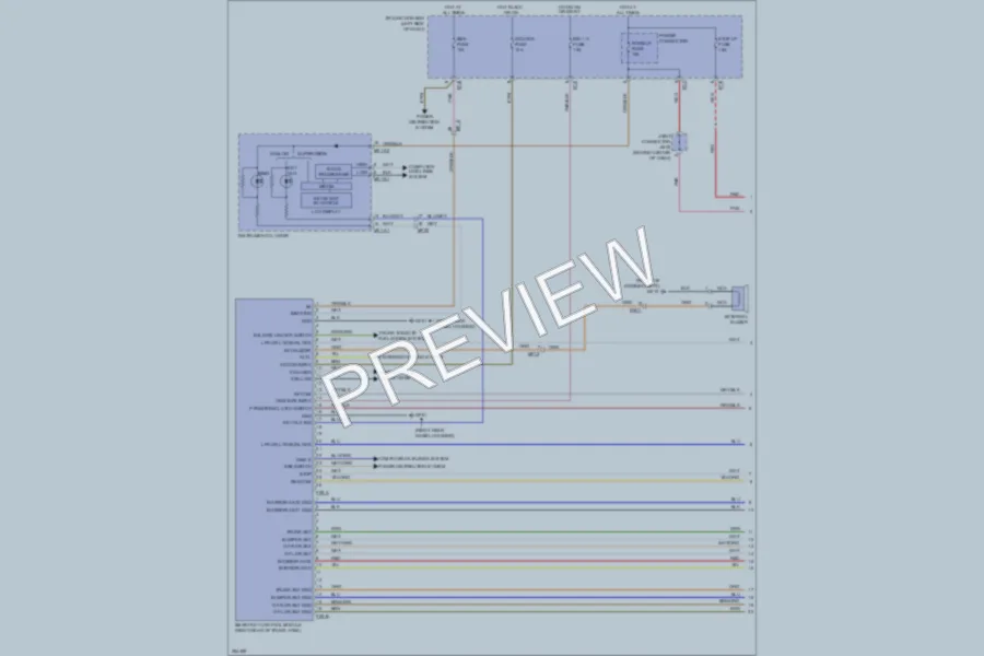 2012 Kia ForteKoup Anti Theft wiring diagram preview