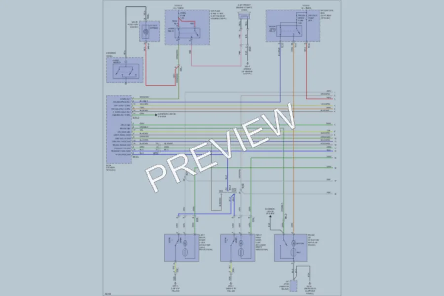 2012 Kia ForteKoup Power Door Locks wiring diagram preview