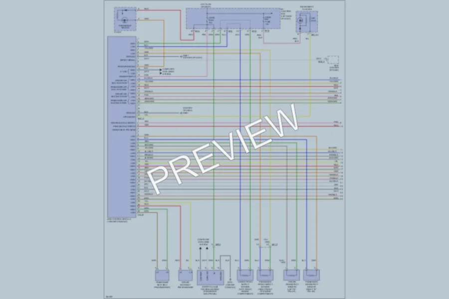 2012 Kia ForteKoup Supplemental Restraints wiring diagram preview