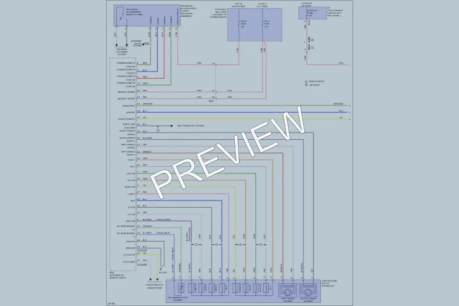 2012 Kia Optima Transmission wiring diagram preview