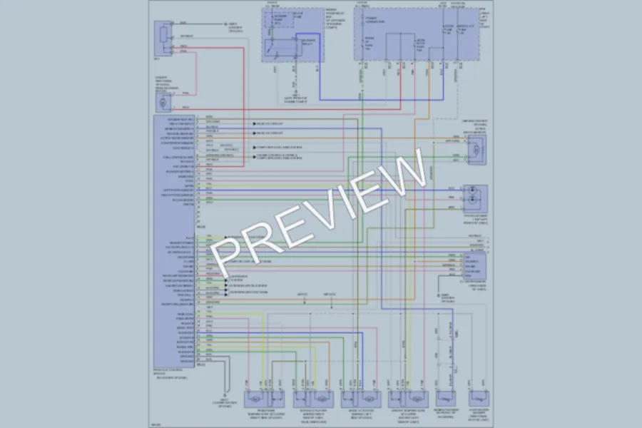 2012 Kia Sorento Air Conditioning wiring diagram preview