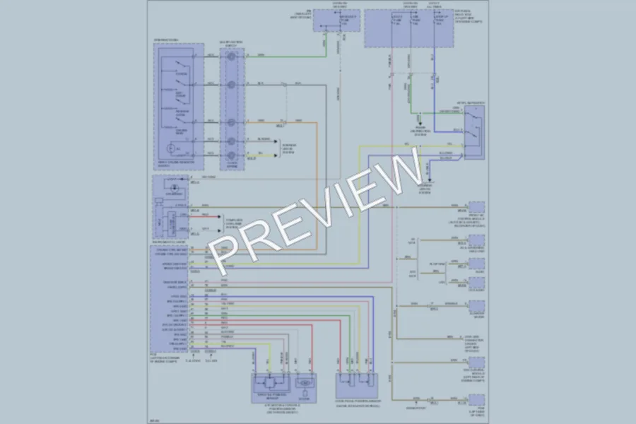 2012 Kia Sorento Cruise Control wiring diagram preview