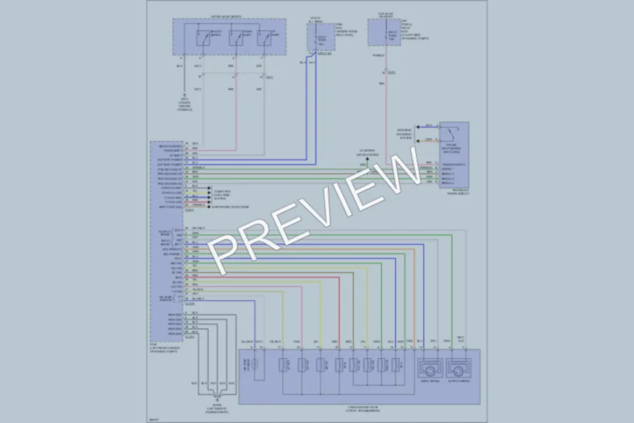 2012 Kia Sorento Transmission wiring diagram preview