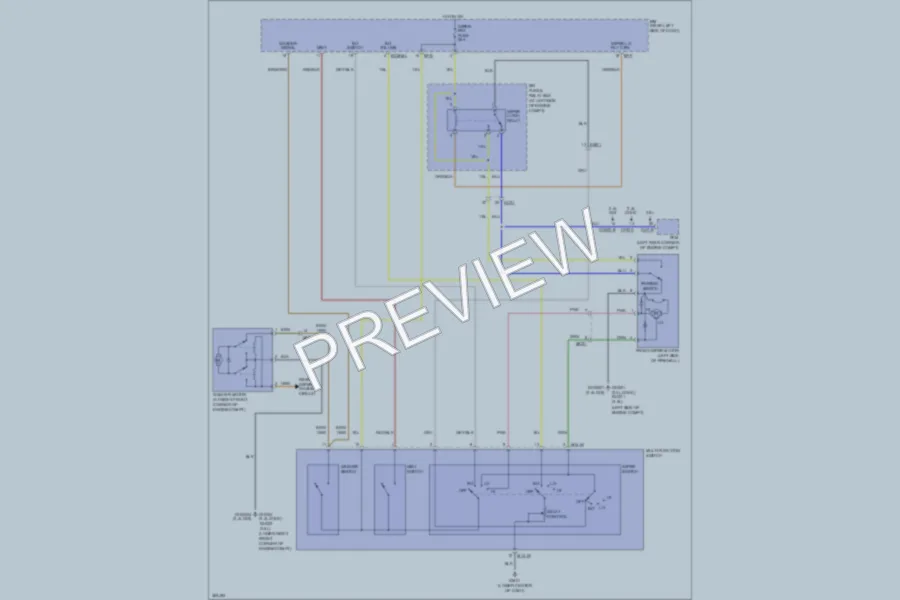 2012 Kia Sorento Wiper Washer wiring diagram preview