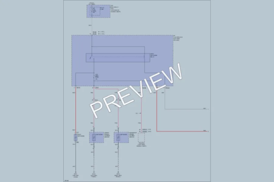 2012 Kia Soul Defoggers wiring diagram preview