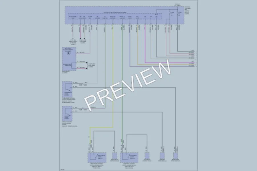 2012 LandRover LR2 Anti Theft wiring diagram preview
