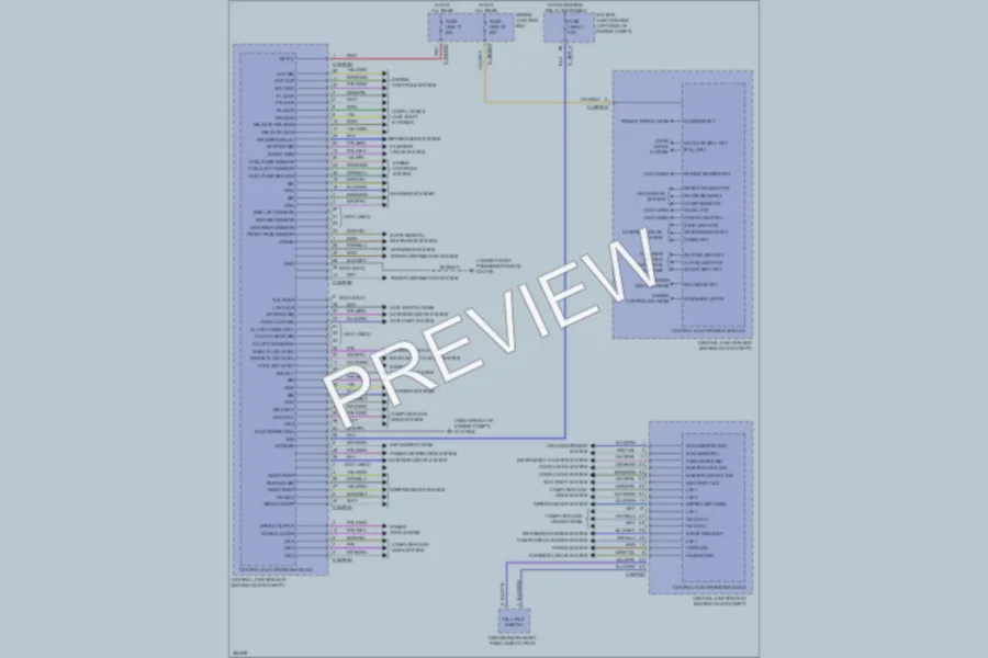 2012 LandRover LR2 Body Control Modules wiring diagram preview