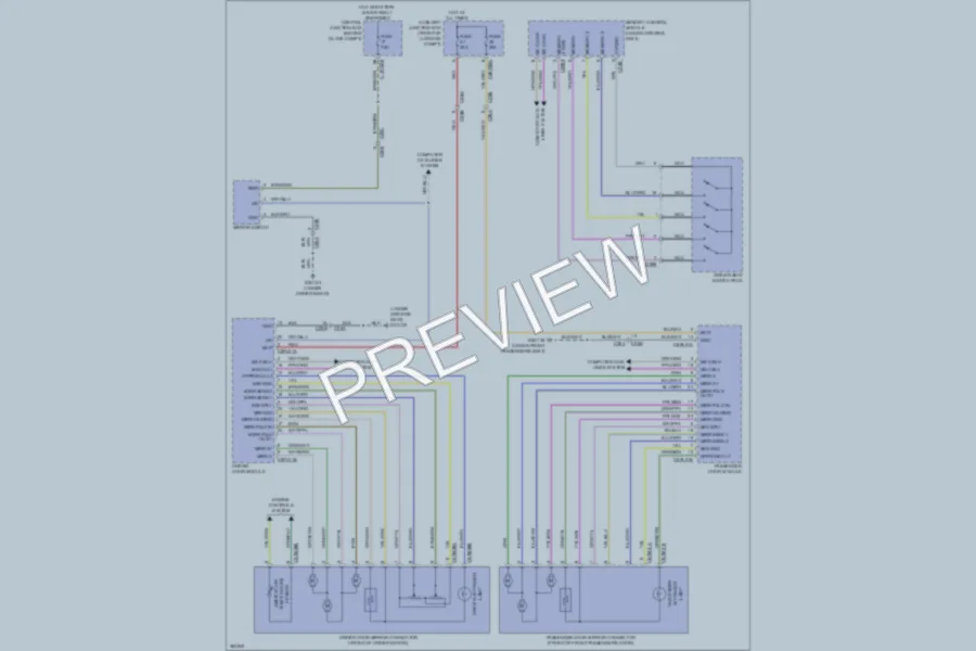 2012 LandRover LR2 Memory Systems wiring diagram preview