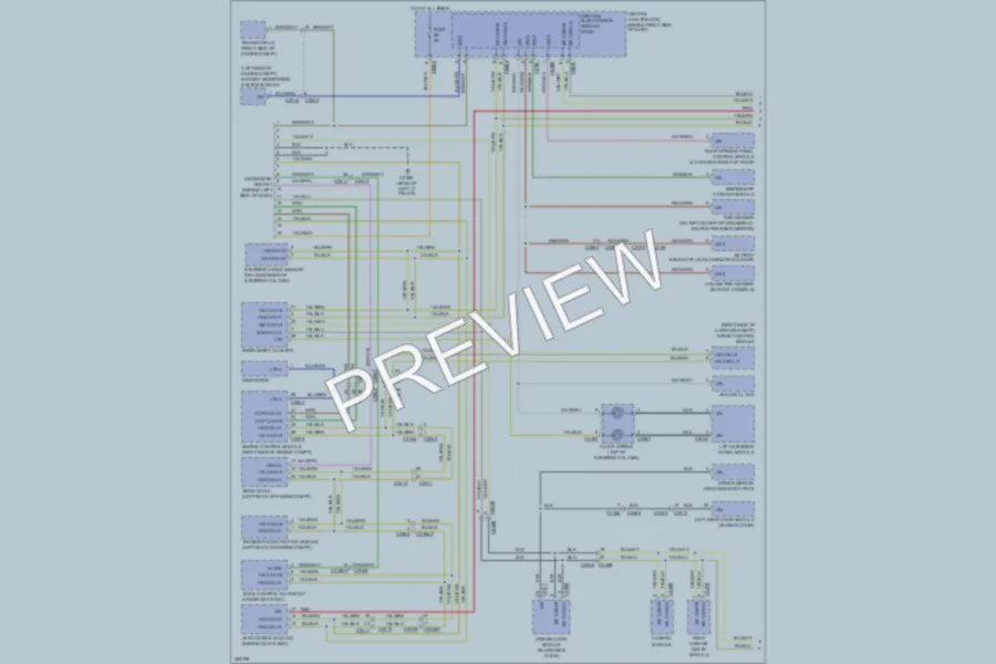 2012 LandRover RangeRover Computer Data Lines wiring diagram preview