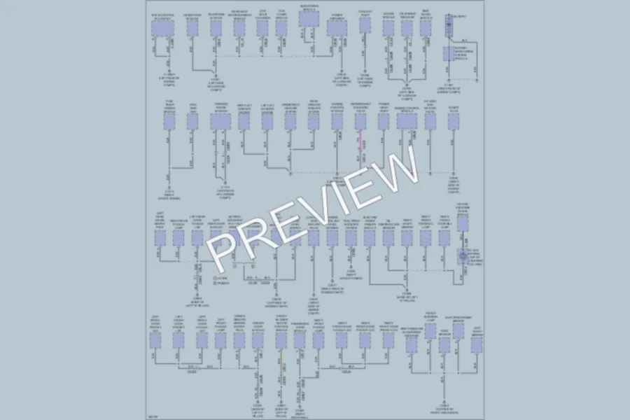 2012 LandRover RangeRover Ground Distribution wiring diagram preview