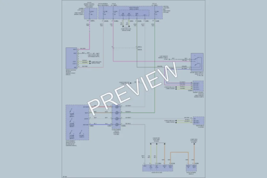 2012 LandRover RangeRoverSport Cruise Control wiring diagram preview