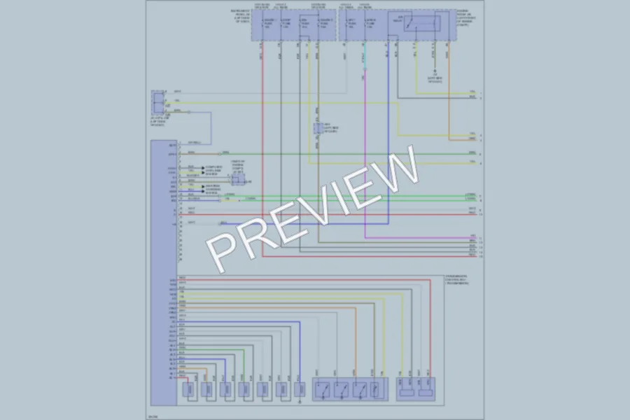 2012 Lexus ES350 Transmission wiring diagram preview