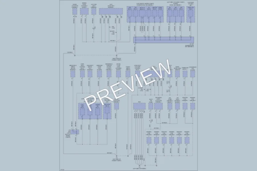 2012 Lexus GX460 Ground Distribution wiring diagram preview
