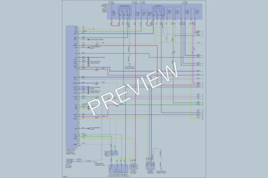 2012 Lexus HS250h Engine Performance wiring diagram preview