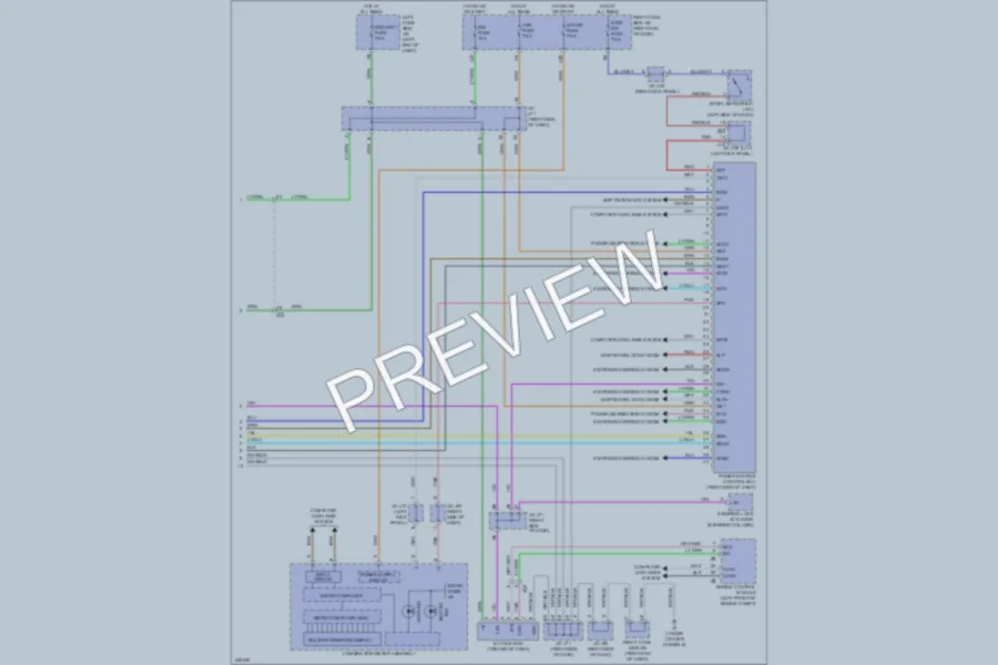 2012 Lexus IS250C Anti Theft wiring diagram preview