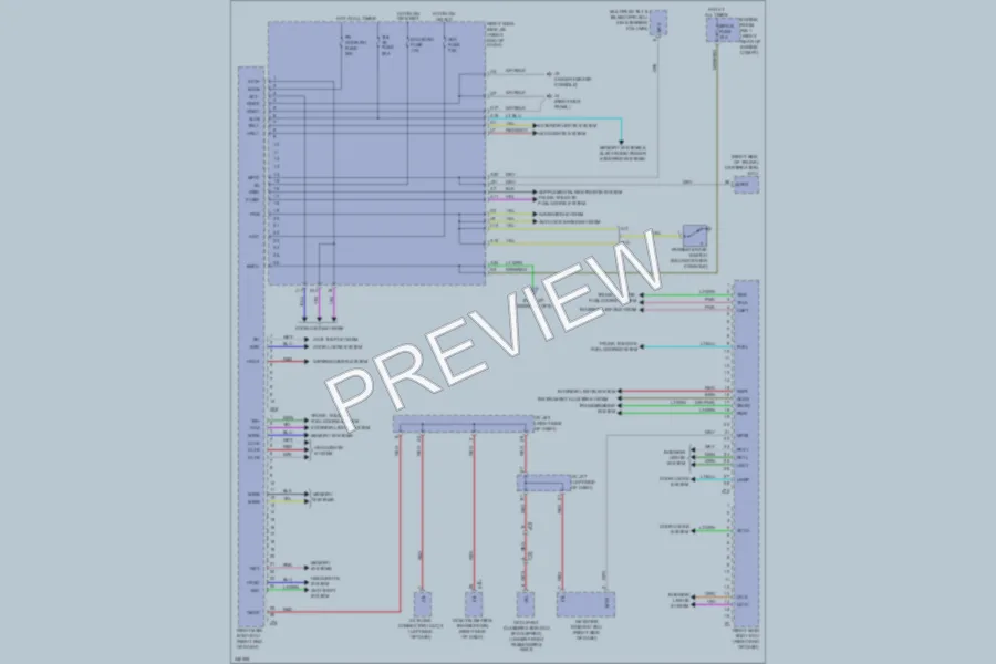 2012 Lexus IS250C Body Control Modules wiring diagram preview