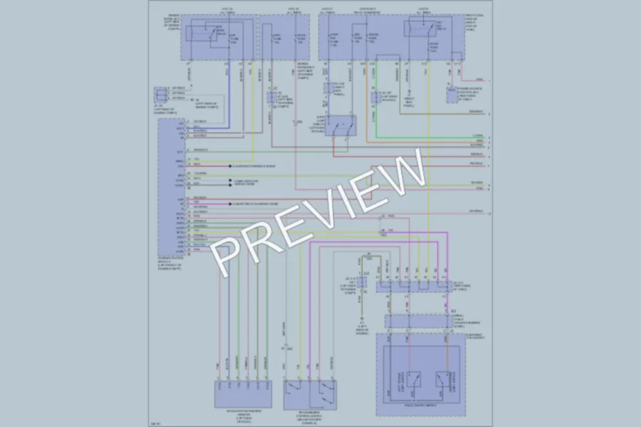 2012 Lexus IS250C Transmission wiring diagram preview
