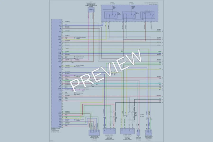 2012 Lexus IS350 Engine Performance wiring diagram preview