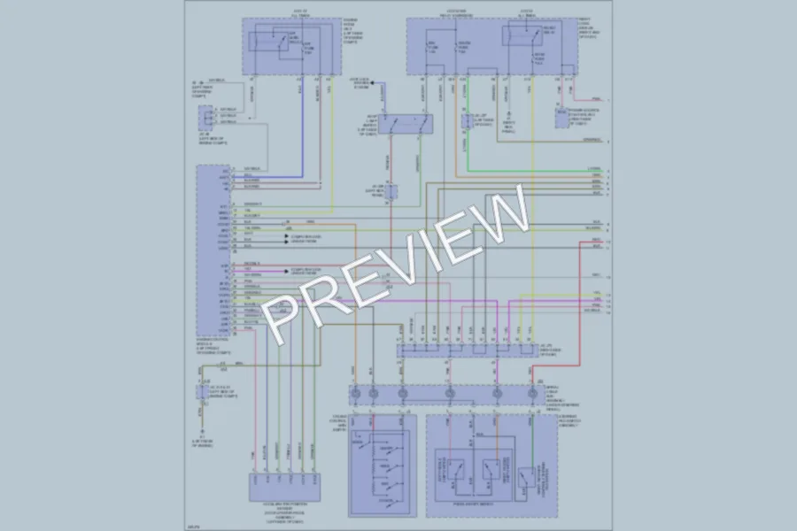 2012 Lexus IS350C Cruise Control wiring diagram preview