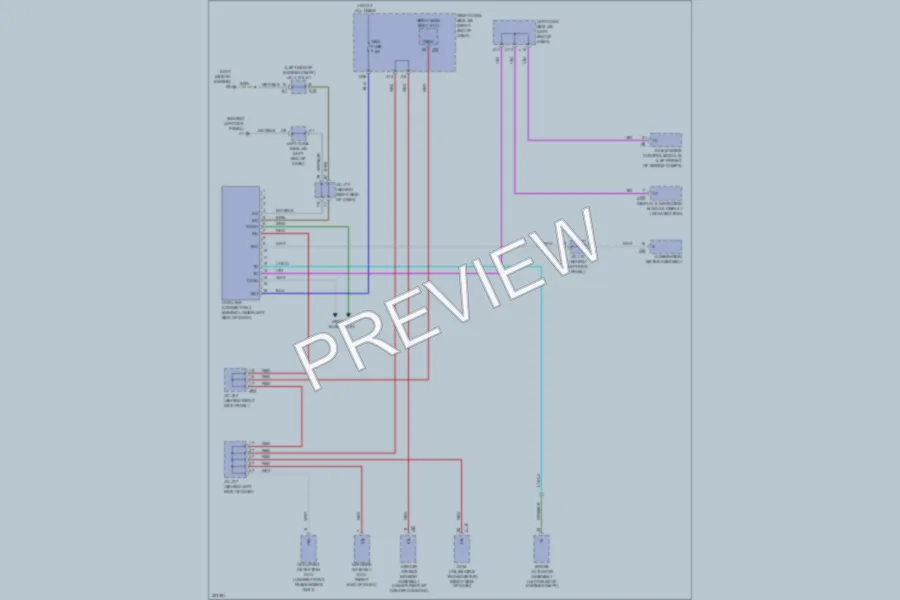 2012 Lexus ISF Computer Data Lines wiring diagram preview