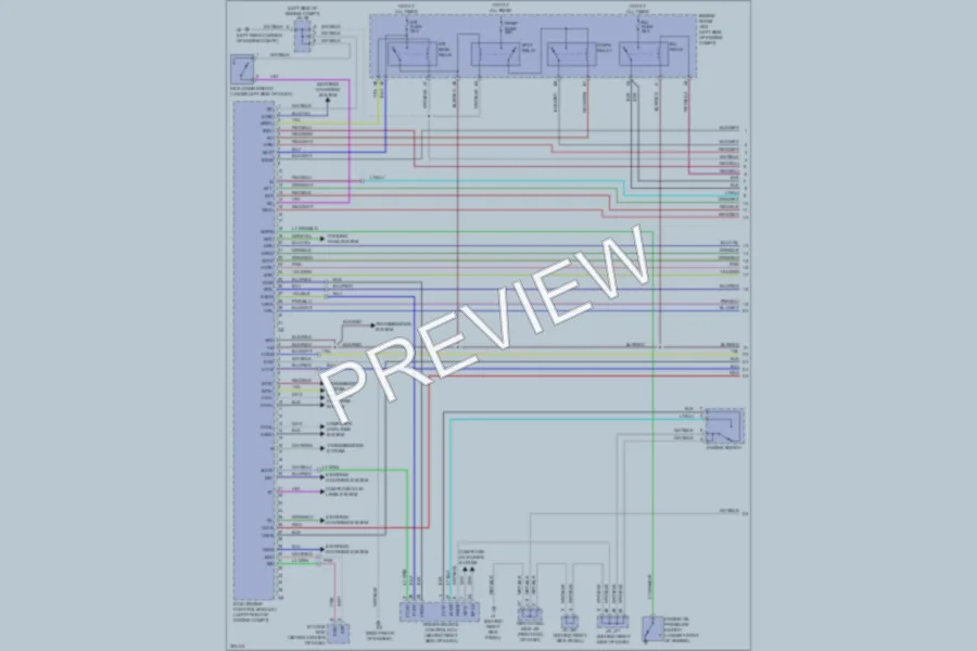2012 Lexus ISF Engine Performance wiring diagram preview