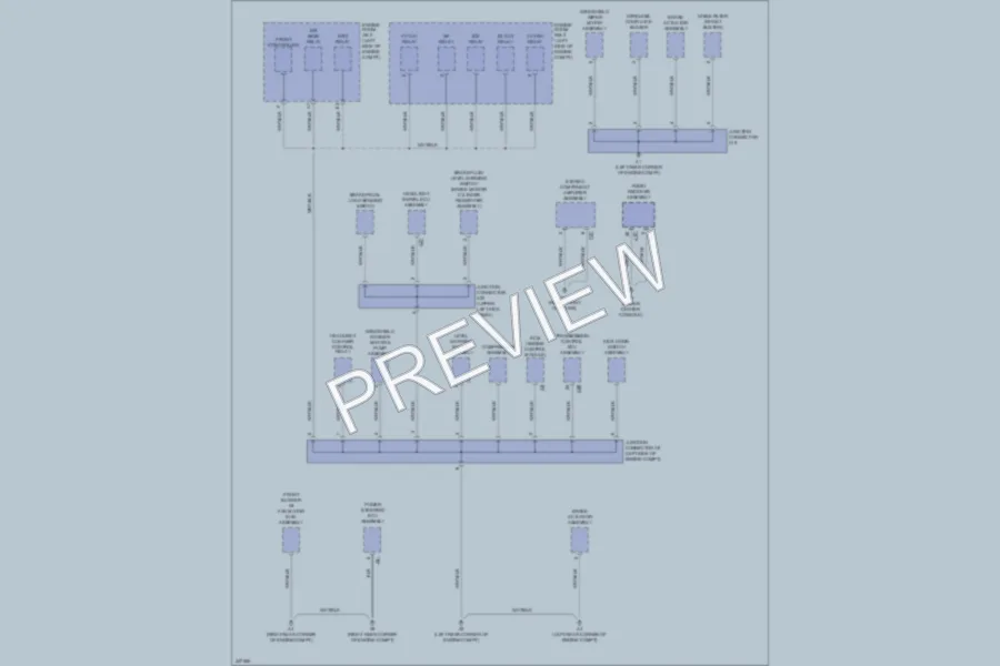 2012 Lexus ISF Ground Distribution wiring diagram preview