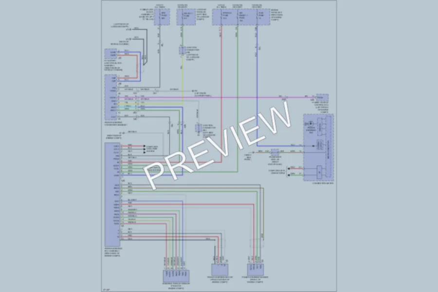 2012 Lexus LS600h Electronic Power Steering wiring diagram preview